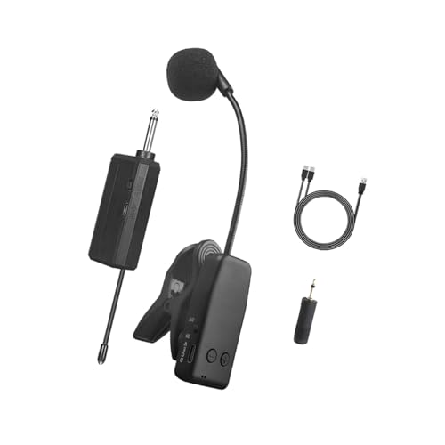 ラペルマイク クリップオン カーディオイドコンデンサー Amazon | Kioware 楽器用マイク クリップオンマイクバンド